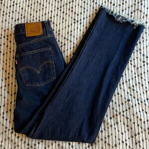 Levi’s Ribcage Straight Jean, Size 27